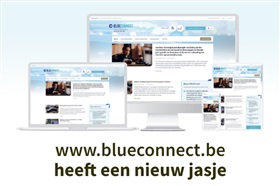 Een nieuw jasje voor www.blueconnect.be